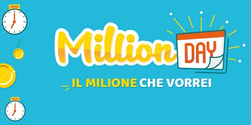 Estrazione Million Day 16 giugno 2024. La combinazione e i numeri vincenti del 16/6/2024, verifica vincite online e archivio estrazioni.