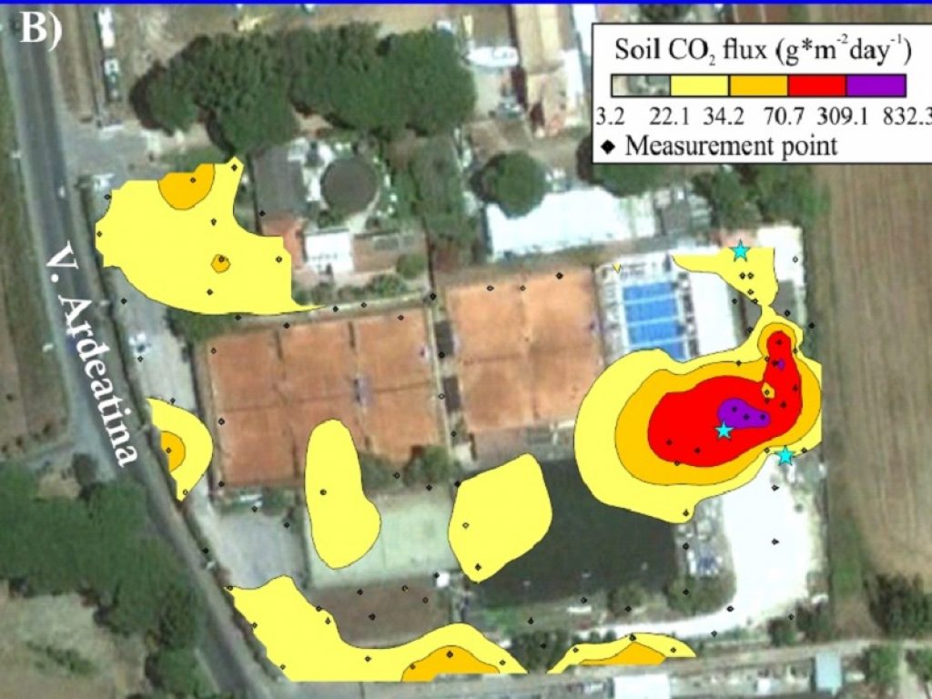 Uno studio dell'INGV ha definito l’origine del gas endogeno emesso nella zona di Lavinio (Anzio). Il lavoro è stato pubblicato sulla rivista GeoHealth