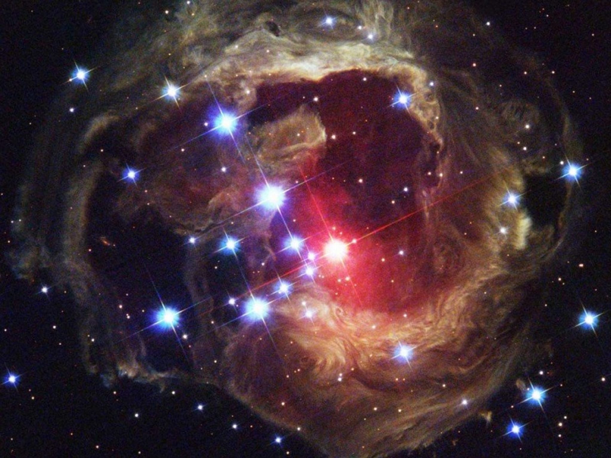 Кански космос. V838 Monocerotis. V838 единорога. Красная переменная звезда v838 Monocerotis. Снимок Хаббла звезда v838.