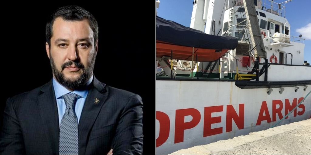 Open Arms: il leader della Lega Matteo Salvini rinviato a giudizio per sequestro di persona e rifiuto di atto d'ufficio per i 147 migranti a bordo della ong catalana