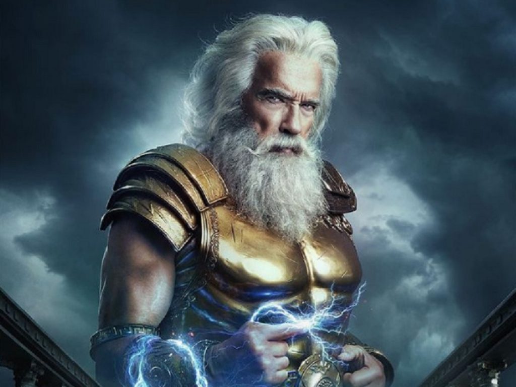 Arnold Scwharzenegger è Zeus