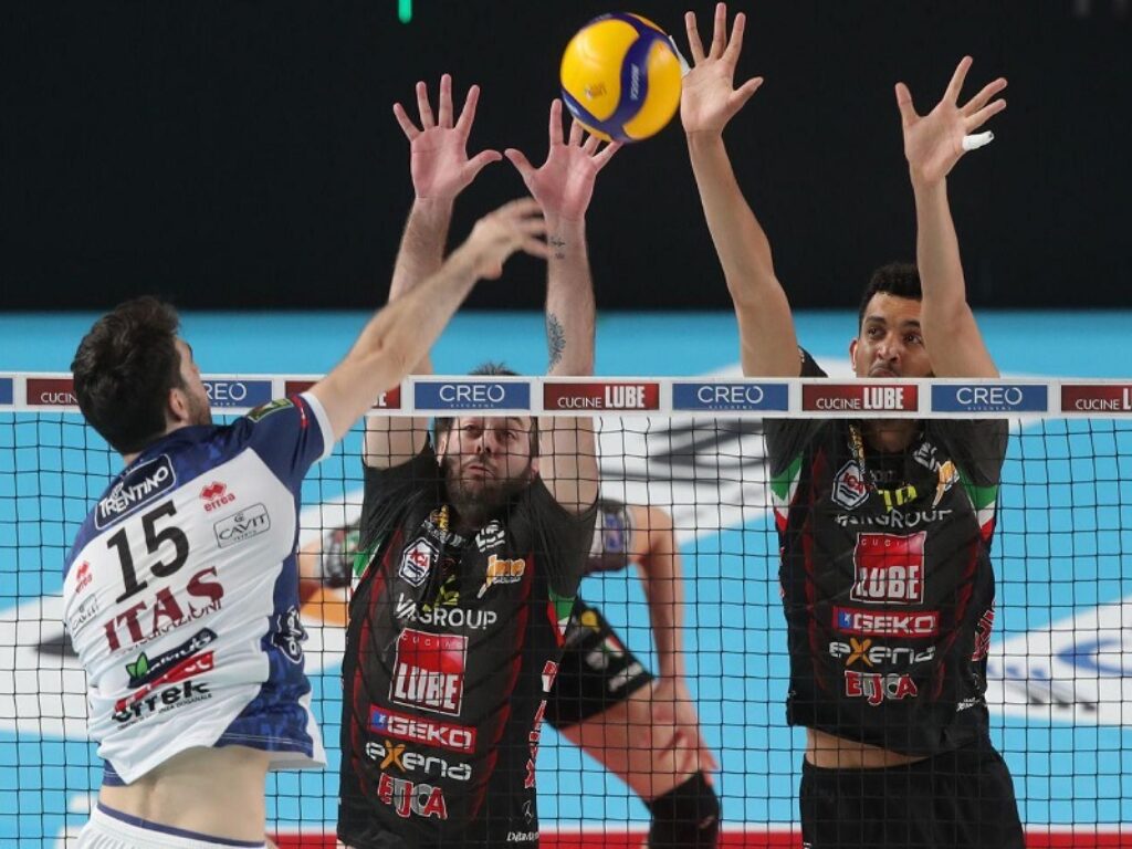 volley civitanova-trento rai sport