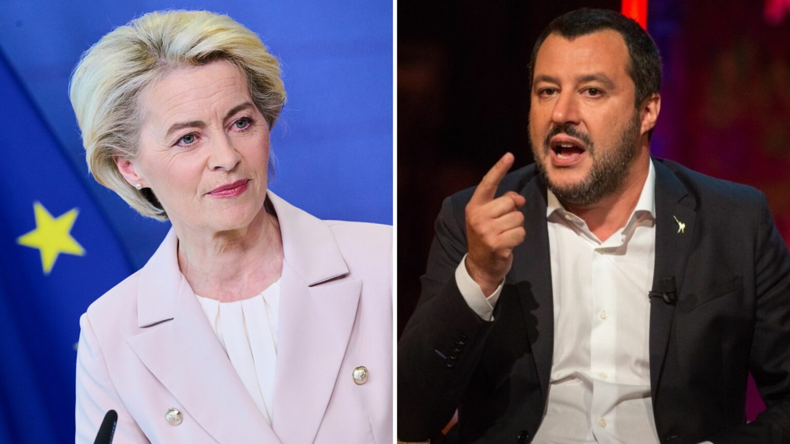 salvini von der leyen