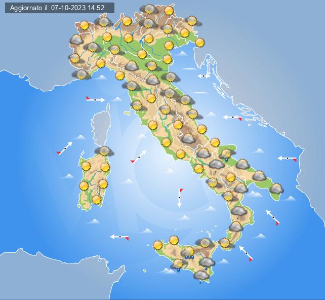 meteo 11 ottobre 2023