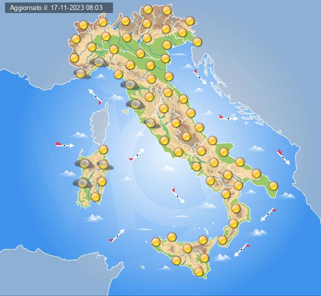 meteo 19 novembre 2023