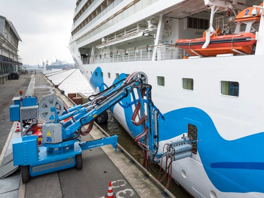 porto di amburgo cold ironing