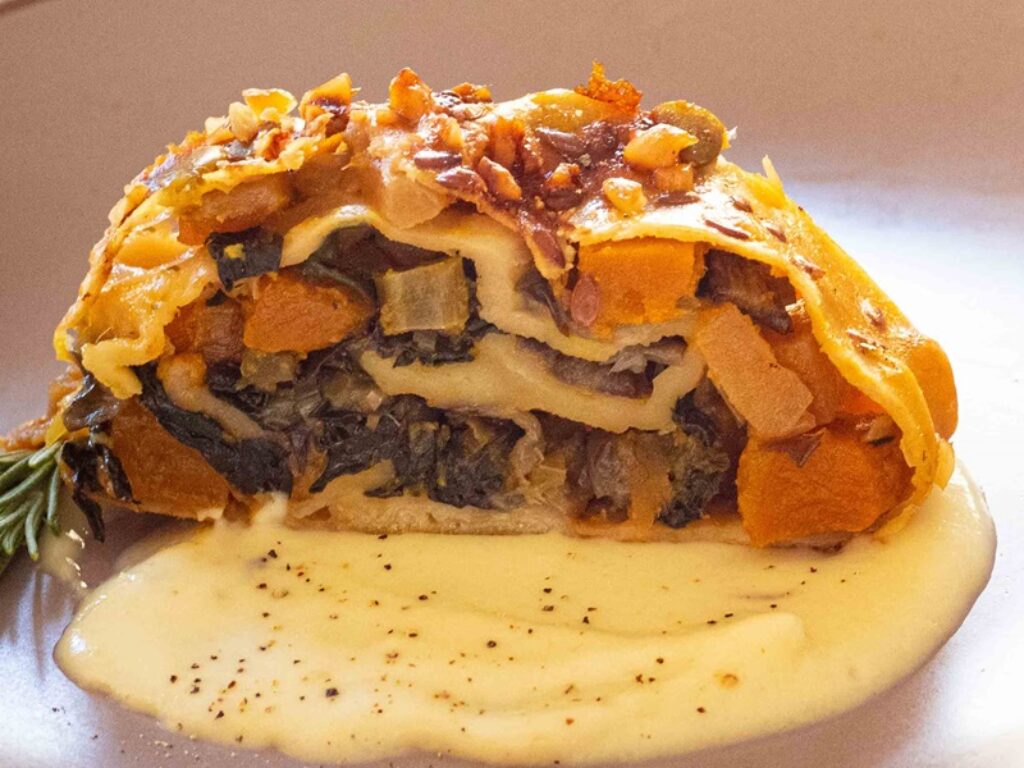 Strudel di pasta matta al Trentingrana