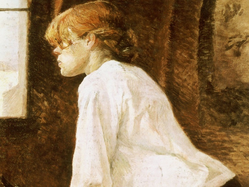 Henri de Toulouse Lautrec Laundress