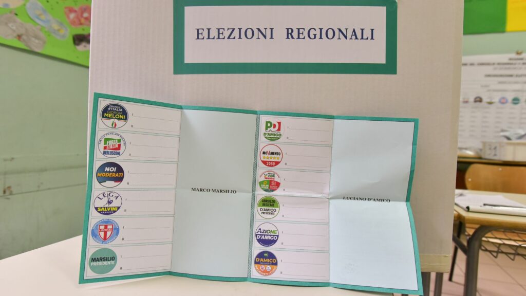 elezioni regionali abruzzo