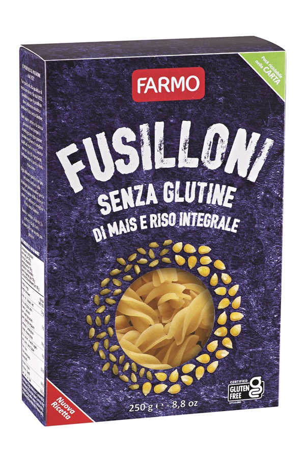 Fusilloni Farmo gluten free con bresaola, rucola e grana