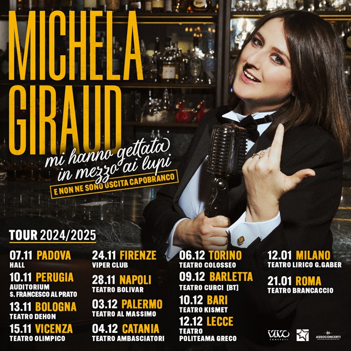 michela giraud date spettacoli