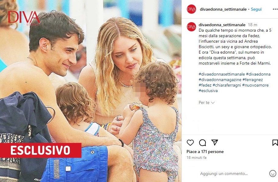 chiara ferragni e andrea bisciotti