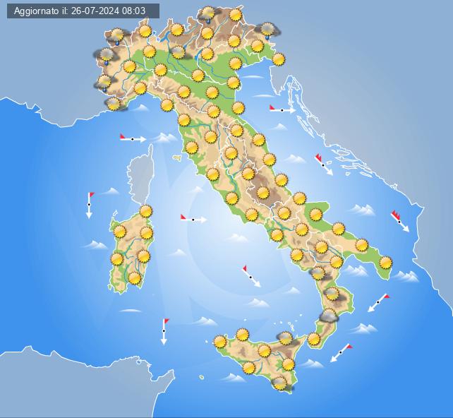 martedi 30 luglio 2024