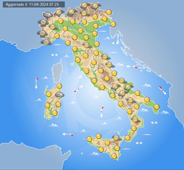 meteo 14 agosto 2024