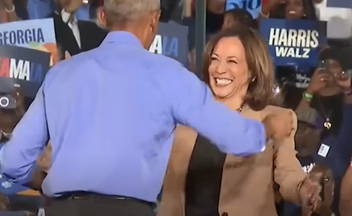 kamala harris e obama