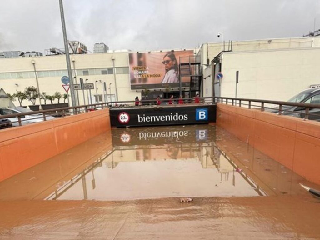 parcheggio centro commerciale valencia