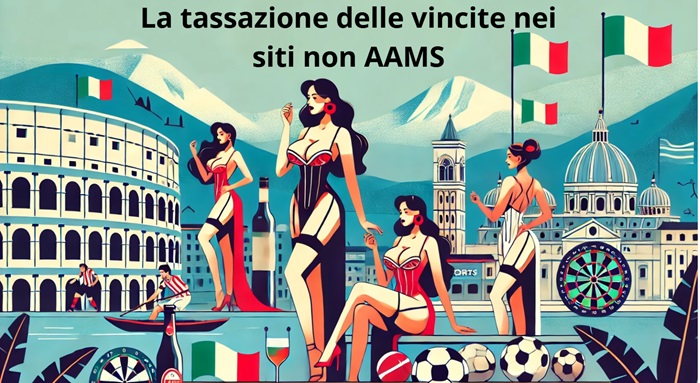 La tassazione delle vincite nei siti non AAMS