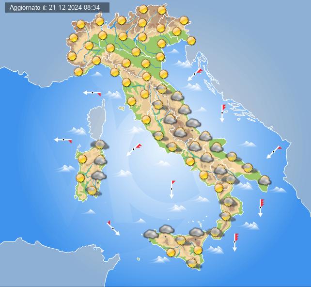 meteo italia 26 dicembre 2024