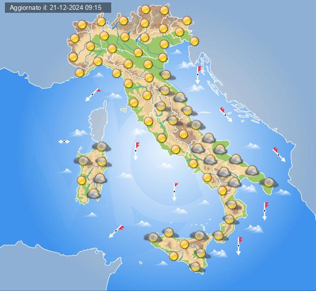 meteo italia 27 dicembre 2024