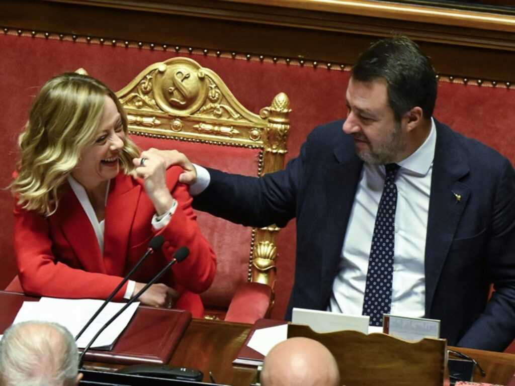 salvini e meloni