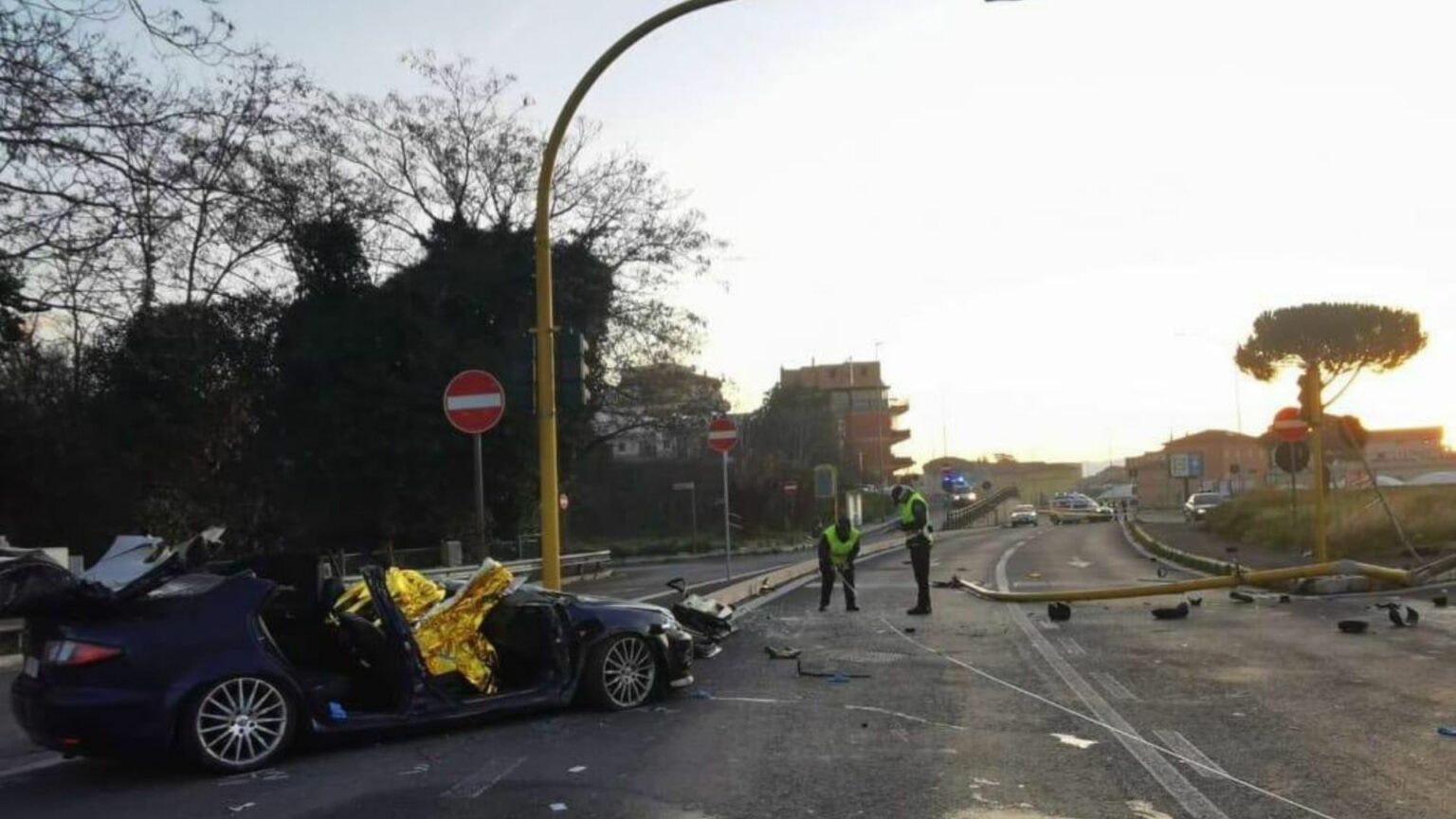 incidente via tiburtina