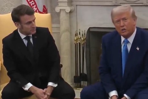 macron trump