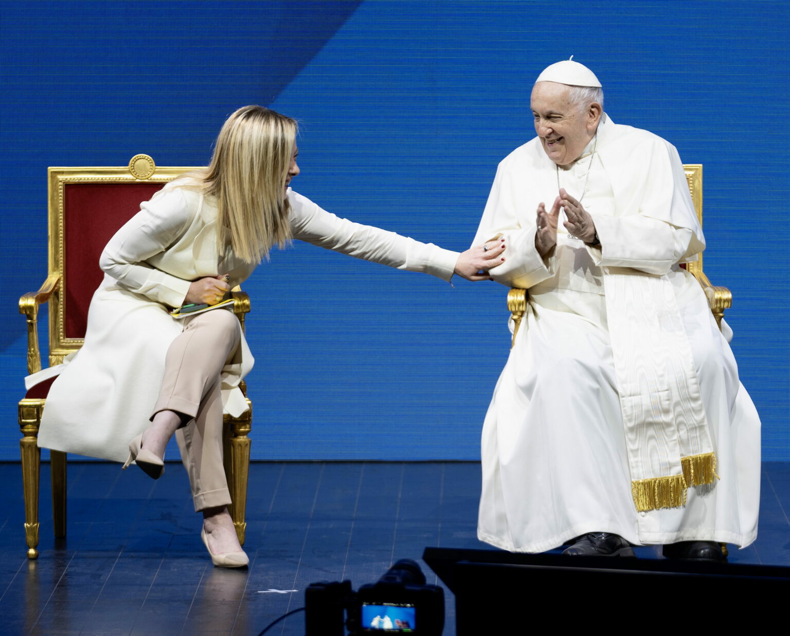 meloni papa francesco