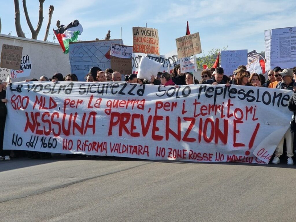 manifestazione bagnoli campi flegrei